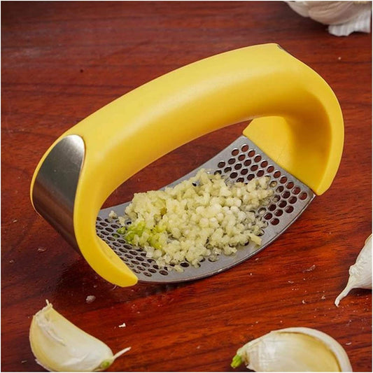 Stainless Steel Handheld Ginger Garlic Curve Mincer