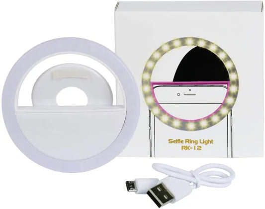 Selfie Ring Light With Led Camera