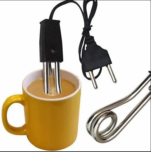 Mini Electric Portable Heating Rod For Instant Water Heating | Compact Travel Immersion Heater For Home, Office, And Outdoor