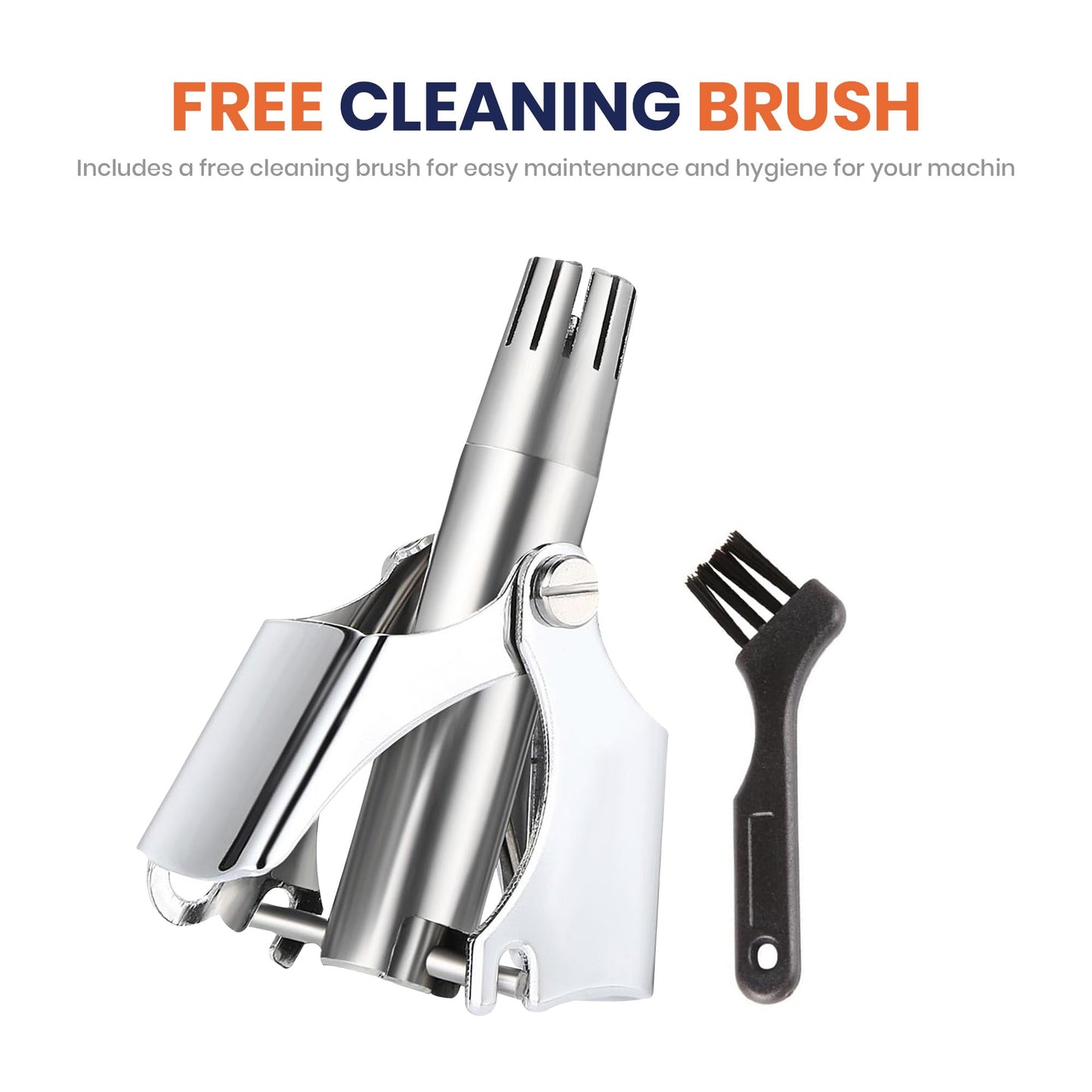 Manual Ear & Nose Hair Trimmer Clipper (Imported)