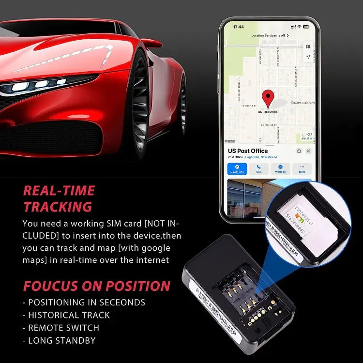 Wireless Mini Magnetic GPS Tracker (Imported)