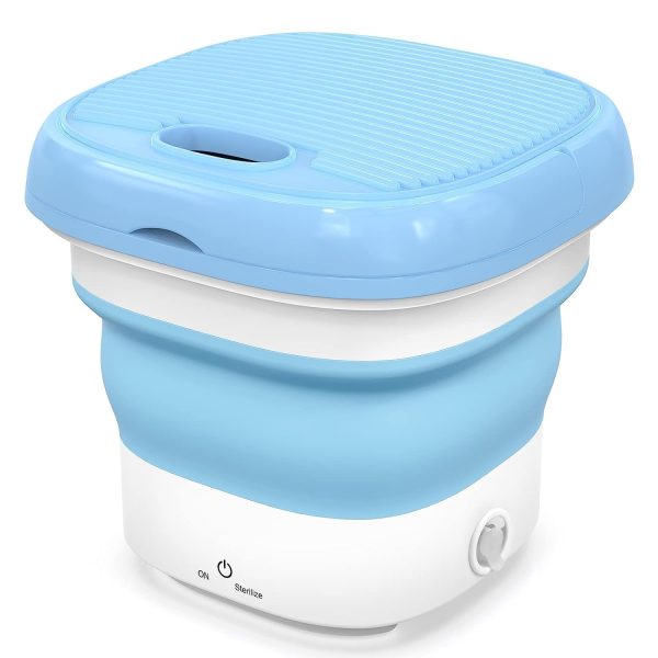 Semi-automatic Mini Folding Washing Machine With Dryer (Imported)