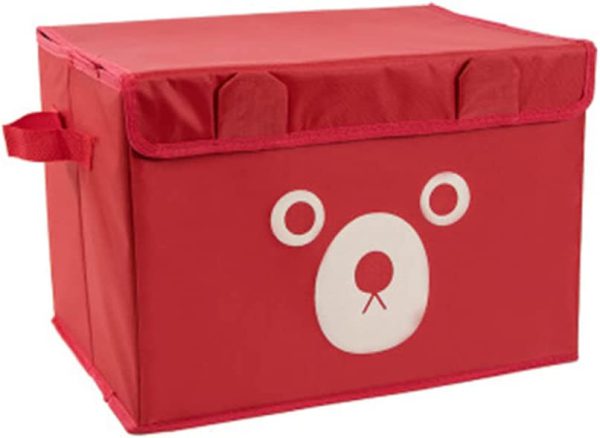 1 Pc Panda Design Folding Storage Bins Quilt Basket Kid Toy