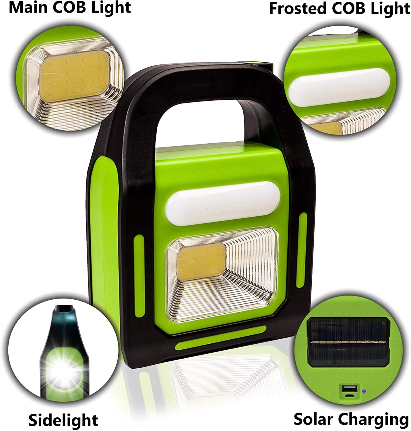 3-in-1 Solar LED Rechargeable Light