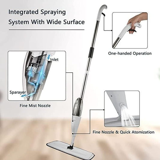 360° Microfiber Spray Mop