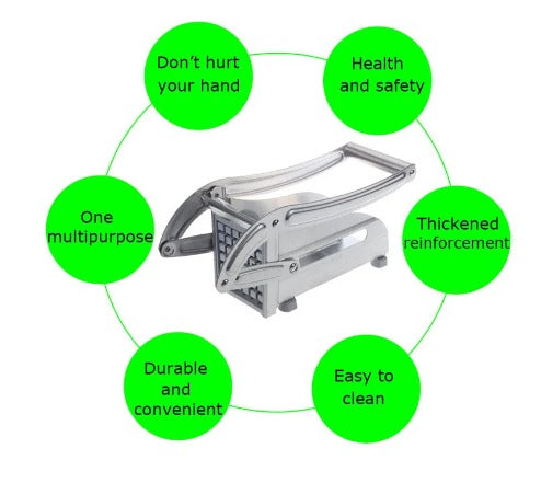 Stainless Steel Cutter with Double Blade
