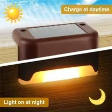 Solar Deck Lights (Pack of 3 ) – Waterproof Outdoor LED