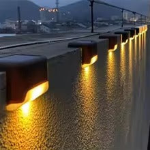 Solar Deck Lights (Pack of 3 ) – Waterproof Outdoor LED
