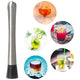 Ice 🧊 Muddler Drink Stirring Stick Powerful Crushing Force