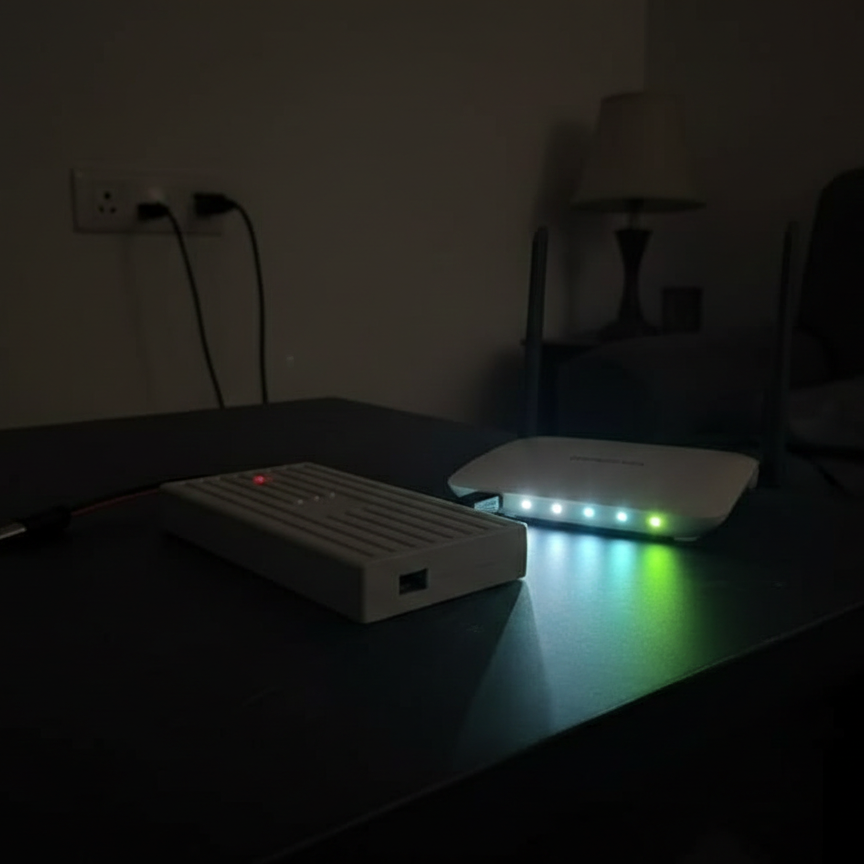Mini UPS Router Power Bank 12V (Imported)