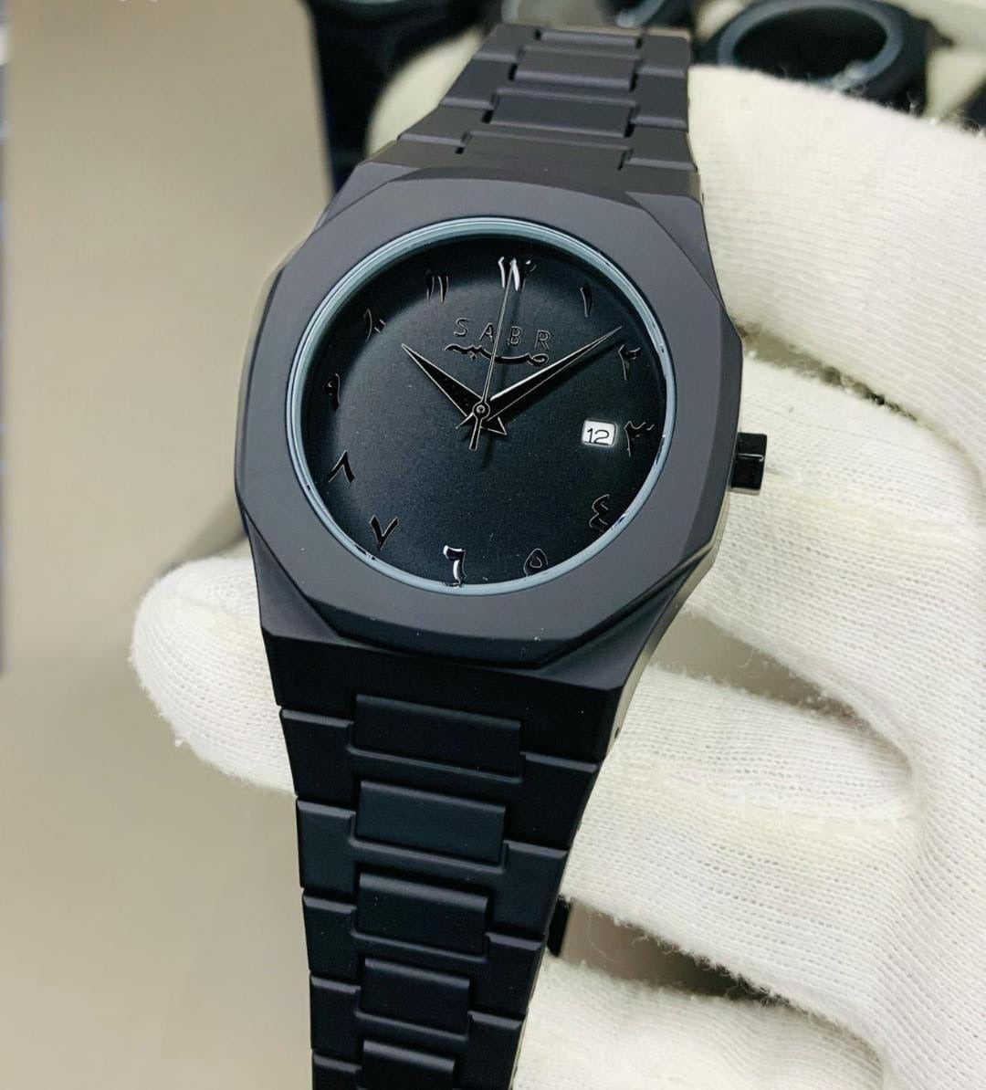 Full Black Aura  Quartz Analog Watch – Men & Boys