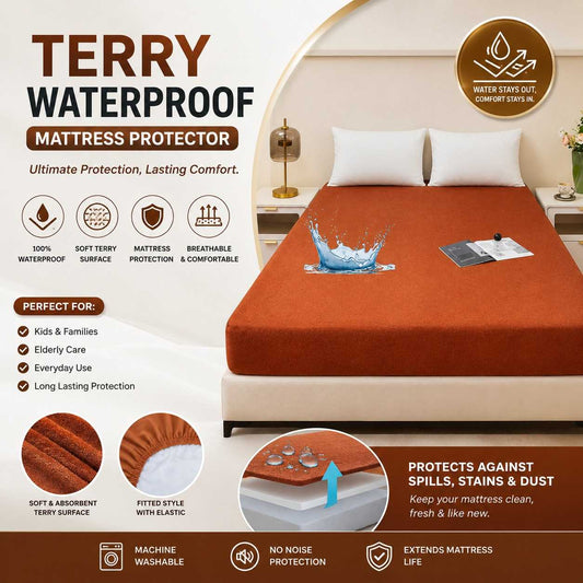 Waterproof Terry Mattress Protector
