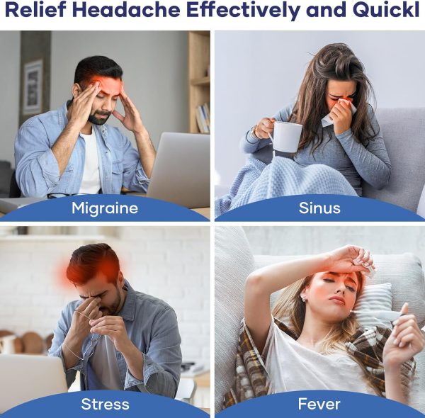 Headache Relief Hat For Migraine Relief, Tension,