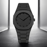 Full Black Aura  Quartz Analog Watch – Men & Boys