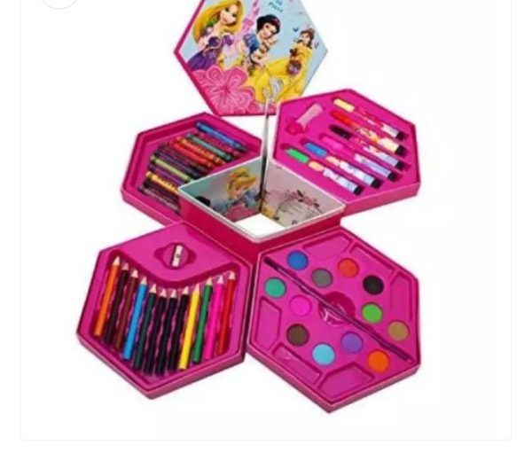 46 Pcs Painting Colour Kit For Kids, Fun Disney/