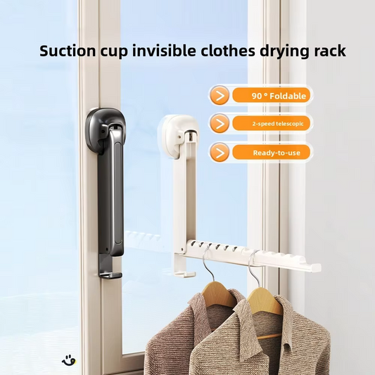 Folding Wall Mounted Clothes Drying Rack (Imported)