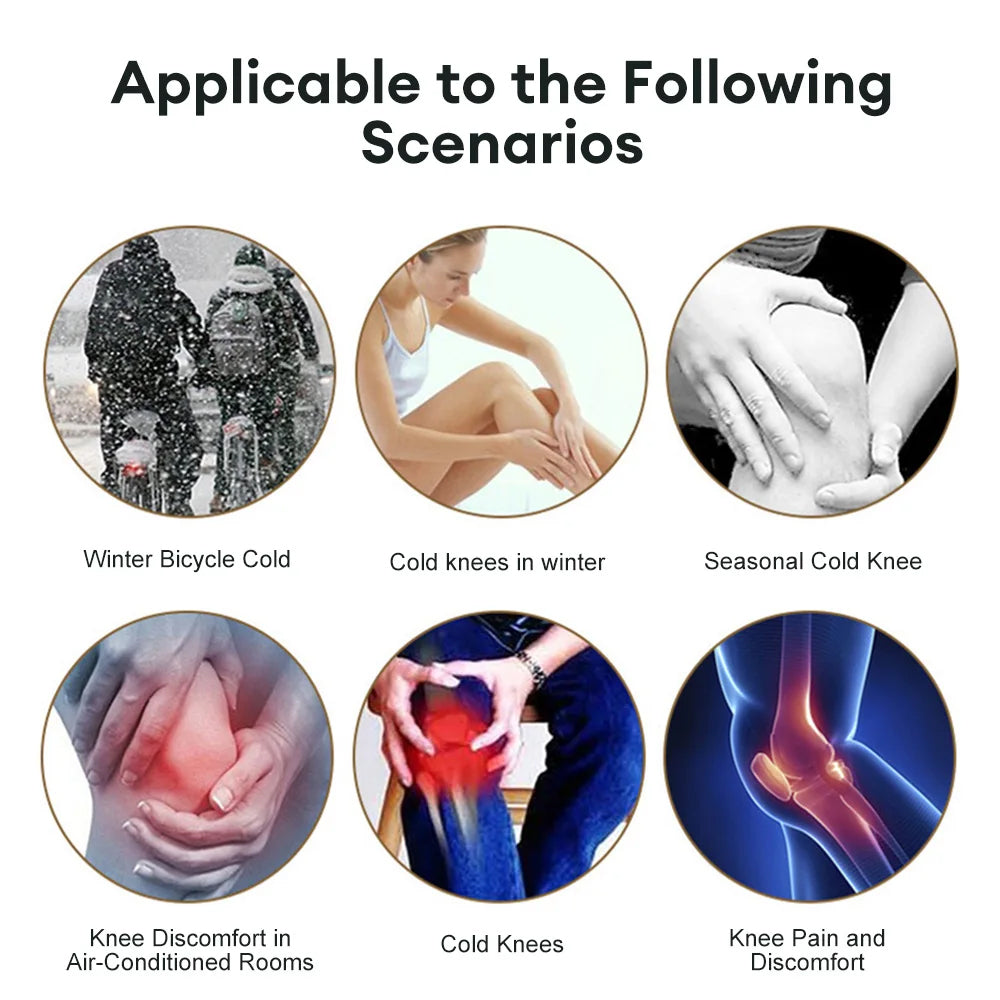 Warm Relief Soft Knee Warmer Pads (Imported)