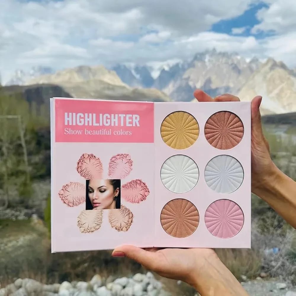 All In One Professional Makeup Palette Book – Complete 4 In 1 Beauty kit