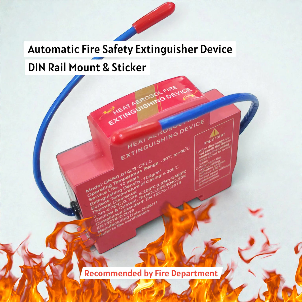 Automatic Heat Fire Extinguisher