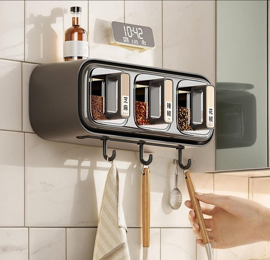 Wall Mounted Seasoning Containers